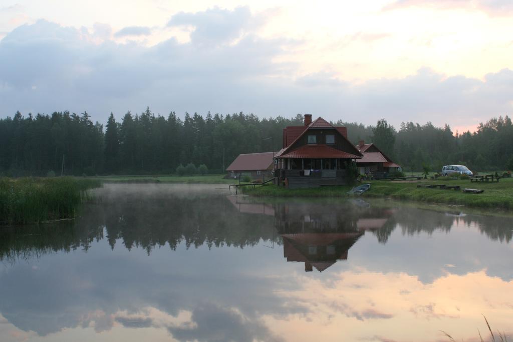 Viesu Nams Rukisi Hotel Rugaji Bagian luar foto