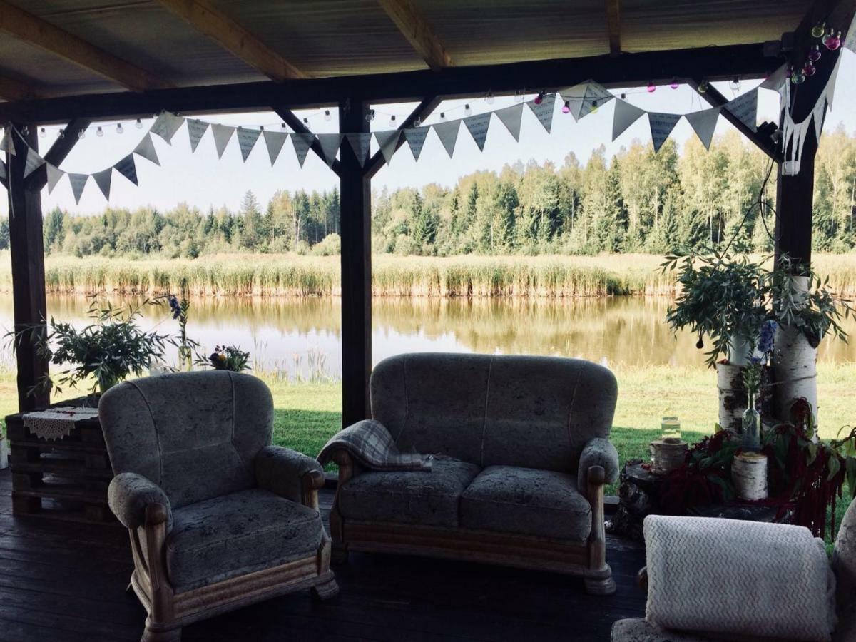 Viesu Nams Rukisi Hotel Rugaji Bagian luar foto